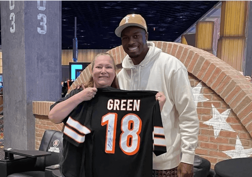 Direct Sportslink Secured Bengals Great A.J. Green For Barstool Sports Appearance