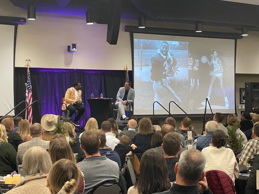 NFL Legend Cris Carter Cross Training Ministries Speaking Engagement Event in Bismarck, ND